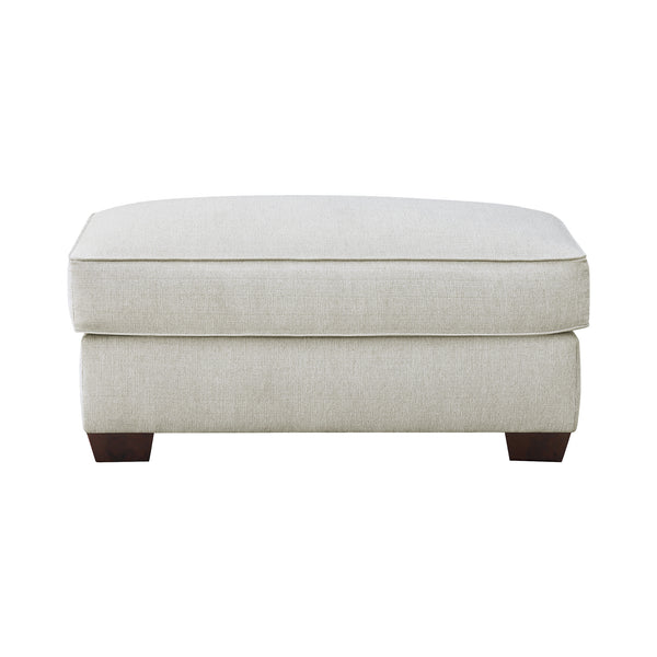 Athena Ottoman Dante Mushroom - Transitional