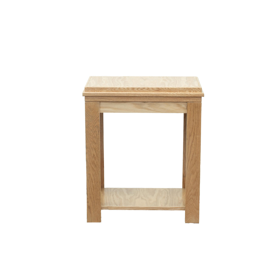 Tybee Chairside Table Natural - Contemporary