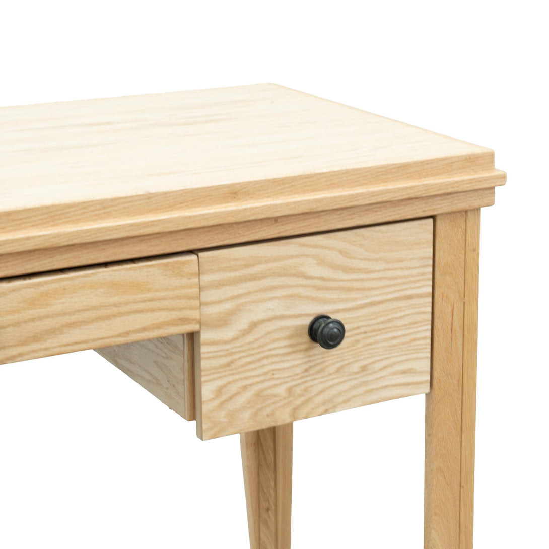 Tybee Writing Desk Natural - Contemporary - Close View