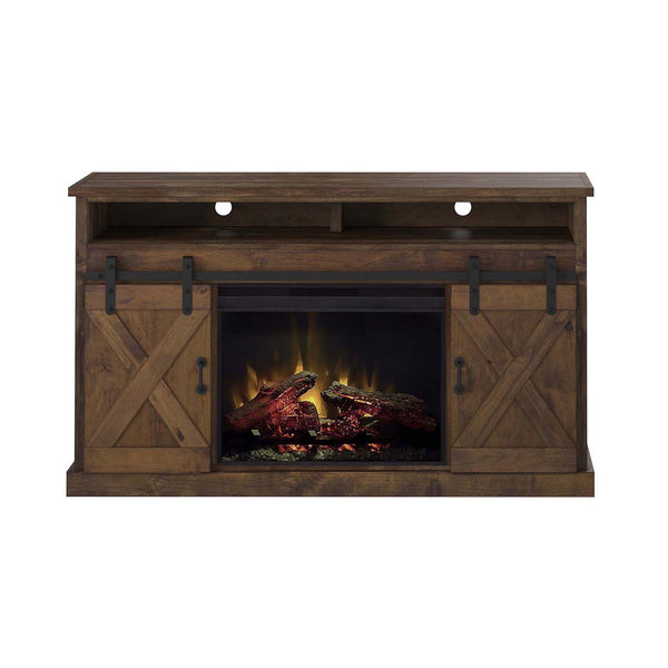 Farmhouse 66" Fireplace TV Stand
