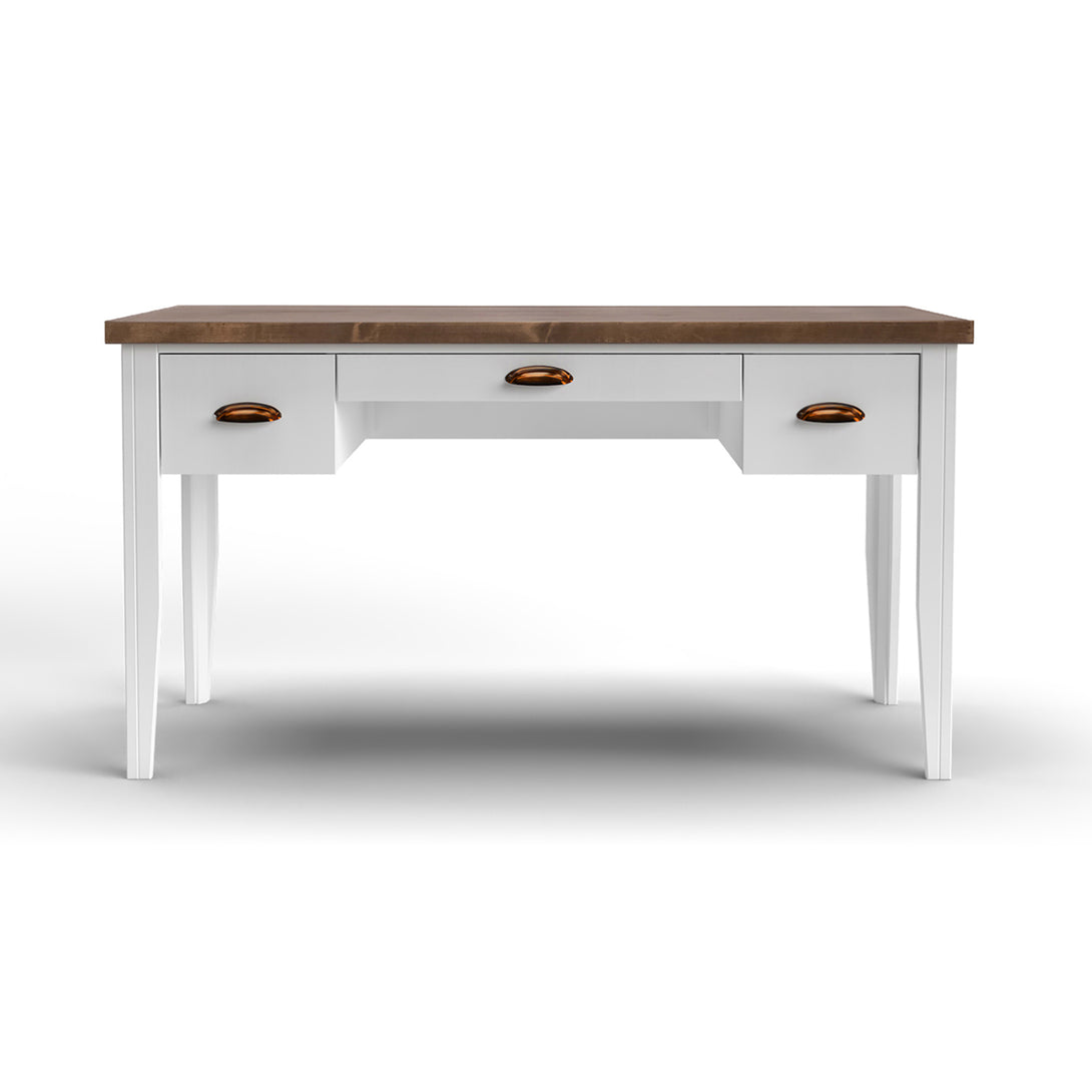 Hampton Writing Desk Jasmine Whitewash/Barnwood - Modern Farmhouse