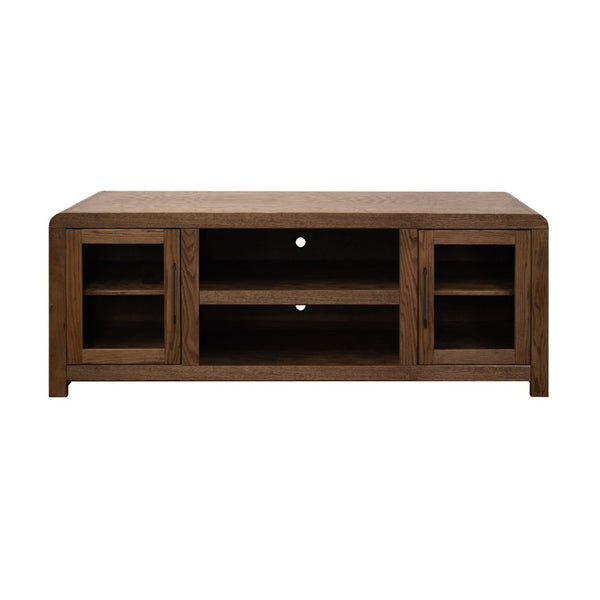 Haven 65" TV Stand with Glass Doors