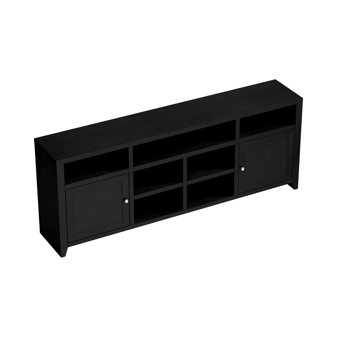 Urban Loft 84 inch TV Stand fits up to 95 inch Mocha - Contemporary