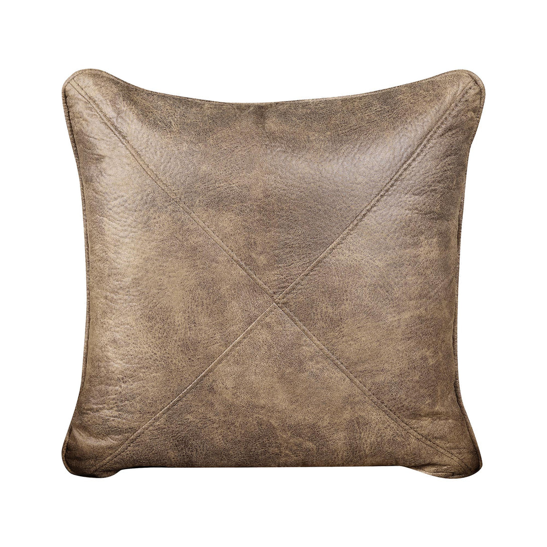 Prairie Sofa Rustic Prairie with contrasting toss pillow - Traditional