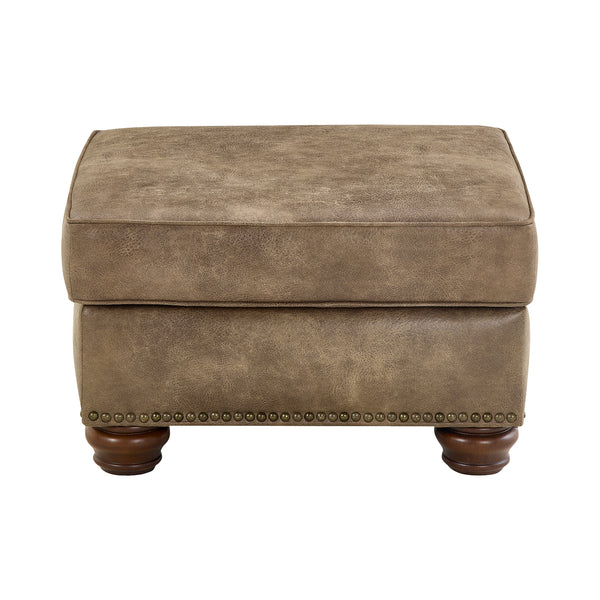 Prairie Ottoman Rustic Prairie - Traditional