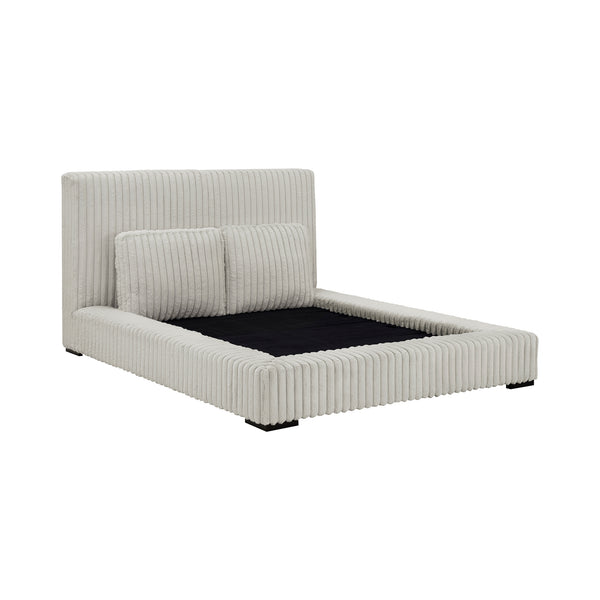 Lotus Upholstered Platform Bed