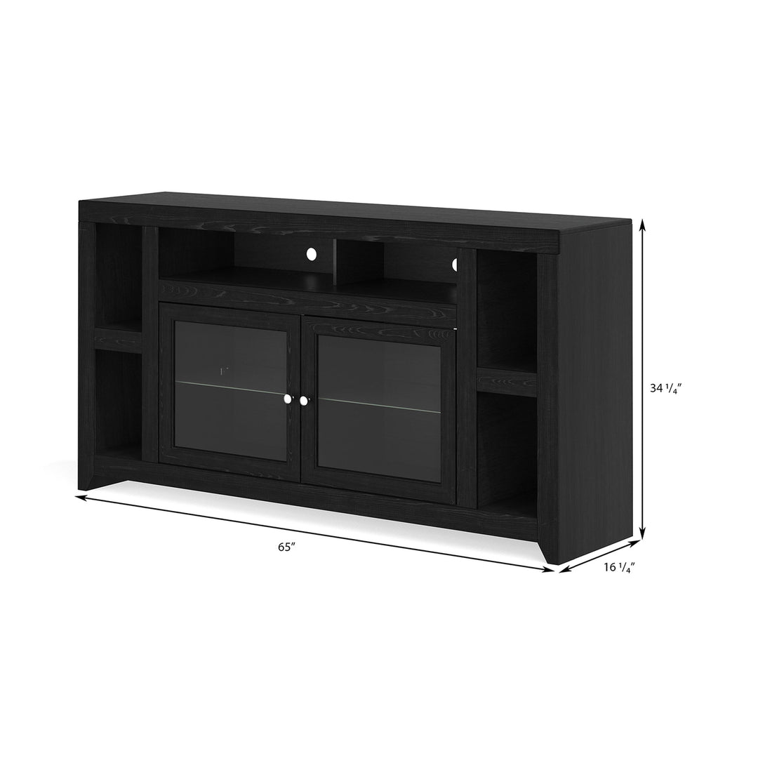 Skyline 65" TV Stand fits up to 74 inch Mocha - Modern