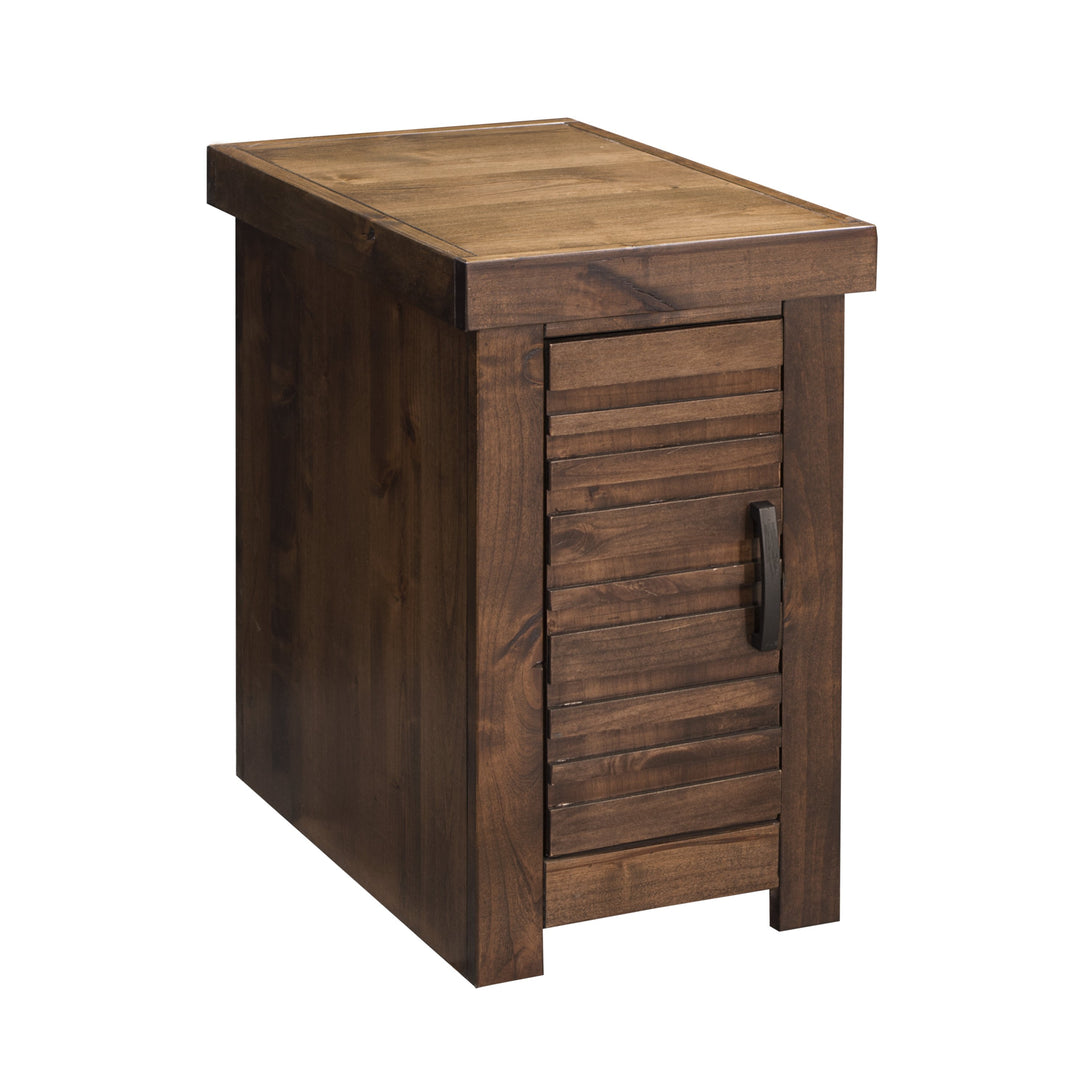 Sausalito Chairside Table Whiskey - Transitional