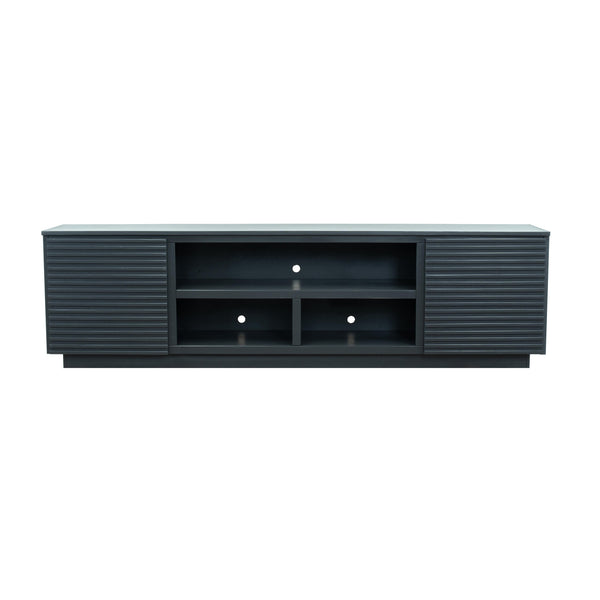 Stardust 89" TV Stand Black - Contemporary