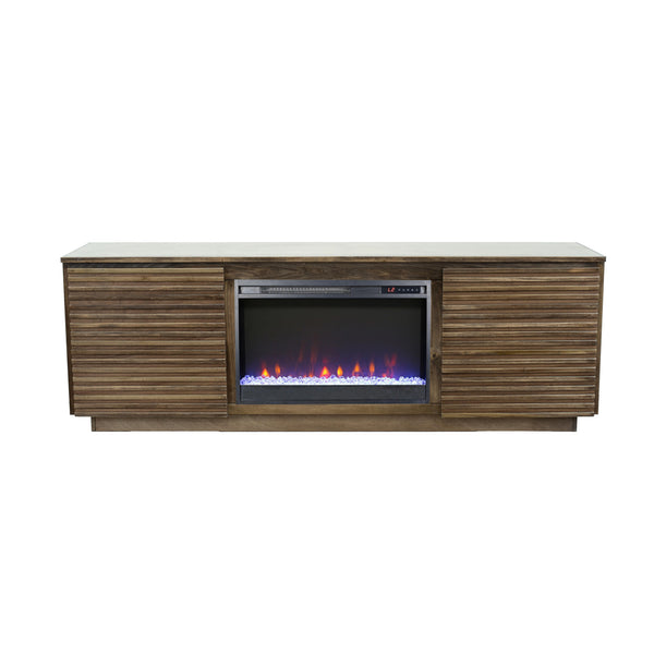 Stardust 73" Fireplace TV Stand