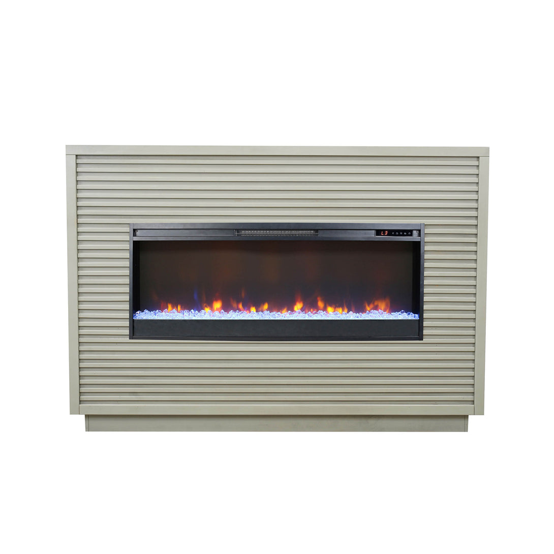 Stardust Fireplace Mantel Sandstone - Contemporary