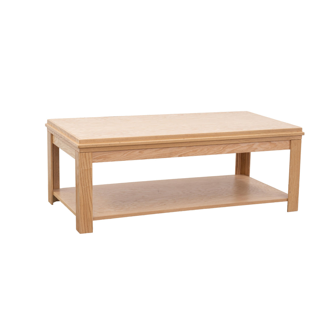 Tybee Coffee Table Natural - Contemporary - Side View