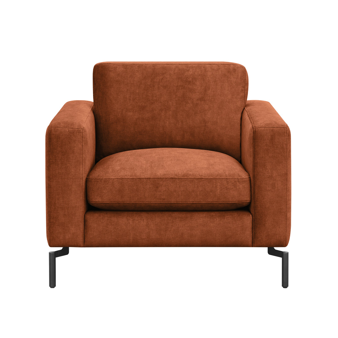 Tribeca Chair LaiDi Velvet Spice - Modern