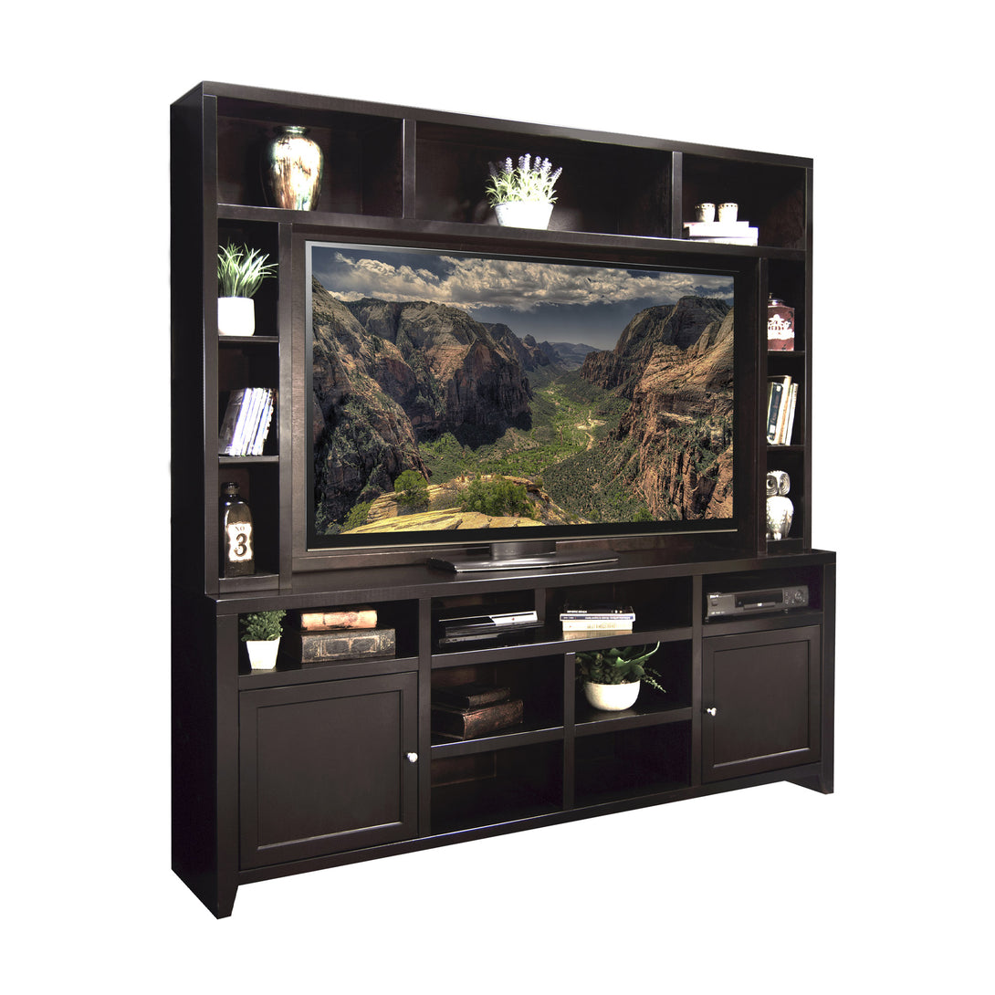 Urban Loft Entertainment Center Mocha - Contemporary