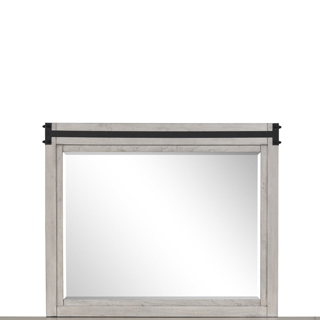 Alexandria Mirror Mountain Mist - Contemporary