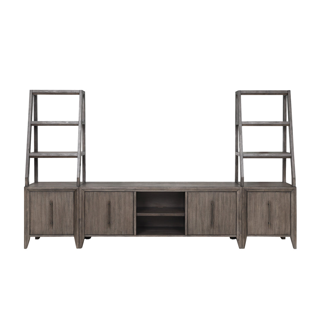 Avana Entertainment Wall Smoky Greige - Contemporary