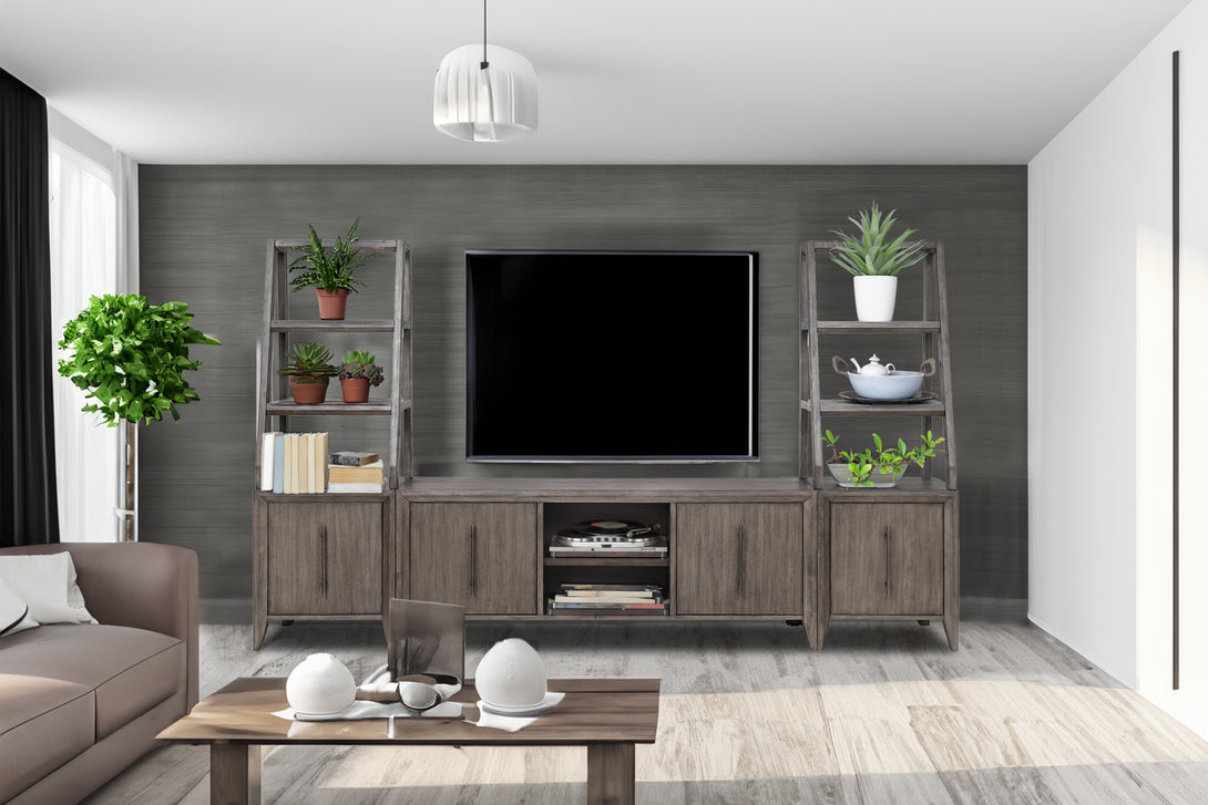 Avana Entertainment Wall Smoky Greige - Contemporary - LifeStyle