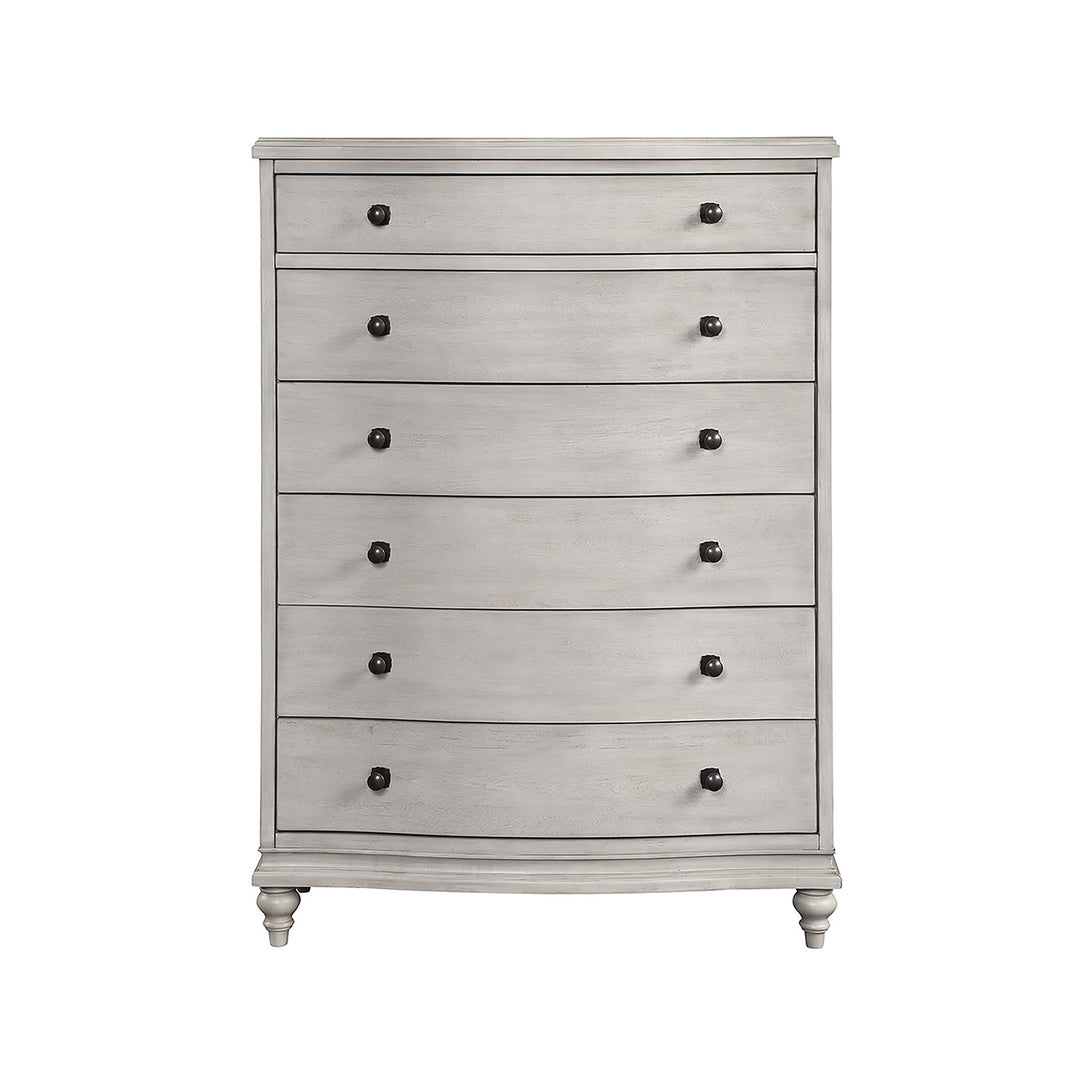 Delilah Chest Antique White - Transitional