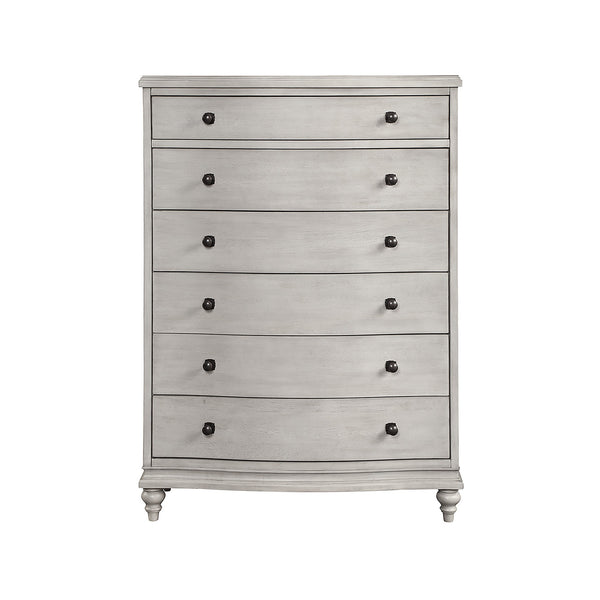 Delilah Chest Antique White - Transitional