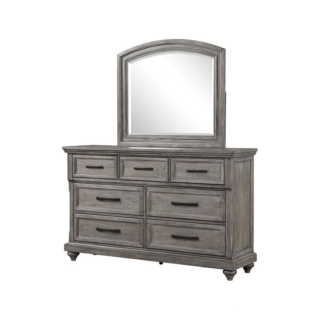 Linsey Dresser Heather Gray - Contemporary - Side View