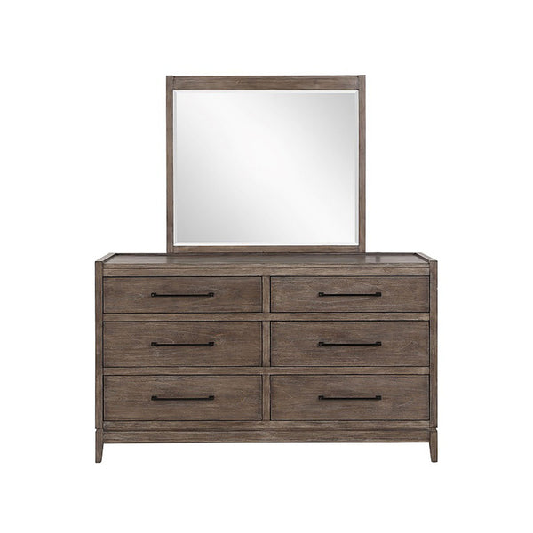 Montrose Dresser Charcoal Brulee - Rustic