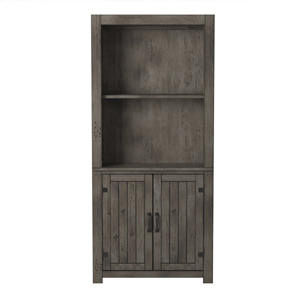 Storehouse Bookcase shelf Smoked Grey Rustic