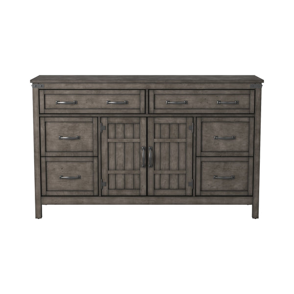 Storehouse Dresser Smoked Grey - Rustic